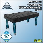 Stół spawalniczy 2000x1000mm Ø28 tradycyjny PLUS siatka diagonalna na stopach #2