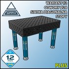 Stół spawalniczy 1200x800mm Ø28 tradycyjny PLUS siatka diagonalna na stopach #2