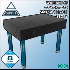 Stół spawalniczy 1200x800mm Ø16 tradycyjny ECO siatka 100x100mm, na stopach #3
