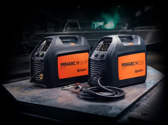 Nowa era mobilności: Kemppi przedstawia modele Minarc M 223 Auto oraz M 223P z pulsem