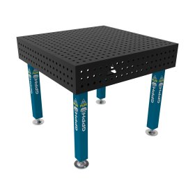 Stół spawalniczy 1000x1000mm Ø16 tradycyjny PLUS siatka 50x50mm na stopach #4