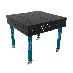Stół spawalniczy 1000x1000mm Ø16 tradycyjny ECO siatka diagonalna na kołach #10