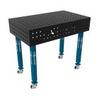 Stół spawalniczy 1000x600mm Ø16 tradycyjny ECO siatka 50x50mm na kołach #9