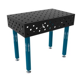 Stół spawalniczy 1000x600mm Ø28 tradycyjny ECO siatka 100x100mm na stopach #1