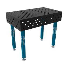 Stół spawalniczy 1000x600mm Ø28 tradycyjny ECO siatka diagonalna na stopach #2