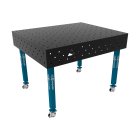 Stół spawalniczy 1200x1000mm Ø16 tradycyjny ECO siatka 100x100mm na kołach #8