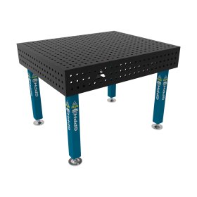Stół spawalniczy 1200x1000mm Ø16 tradycyjny PLUS siatka 50x50mm na stopach #4