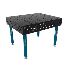 Stół spawalniczy 1200x1000mm Ø28 tradycyjny ECO siatka 100x100mm na stopach #1