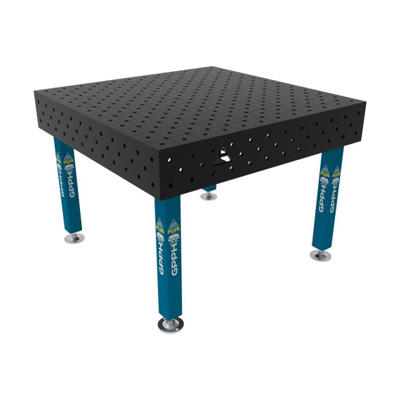 Stół spawalniczy 1200x1200mm Ø16 tradycyjny PLUS siatka diagonalna na stopach #5