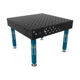 Stół spawalniczy 1200x1200mm Ø28 tradycyjny PLUS siatka 100x100mm na stopach #1