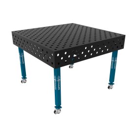 Stół spawalniczy 1200x1200mm Ø28 tradycyjny ECO siatka diagonalna na kołach #7