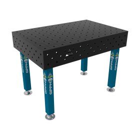 Stół spawalniczy 1200x800mm Ø16 tradycyjny PLUS siatka 100x100mm na stopach #3