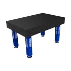 Stół spawalniczy 1500x1000mm Ø16 tradycyjny siatka diagonalna na stopach, blat 12mm