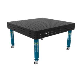 Stół spawalniczy 1500x1480mm Ø16 tradycyjny PLUS siatka 50x50mm na kołach #9