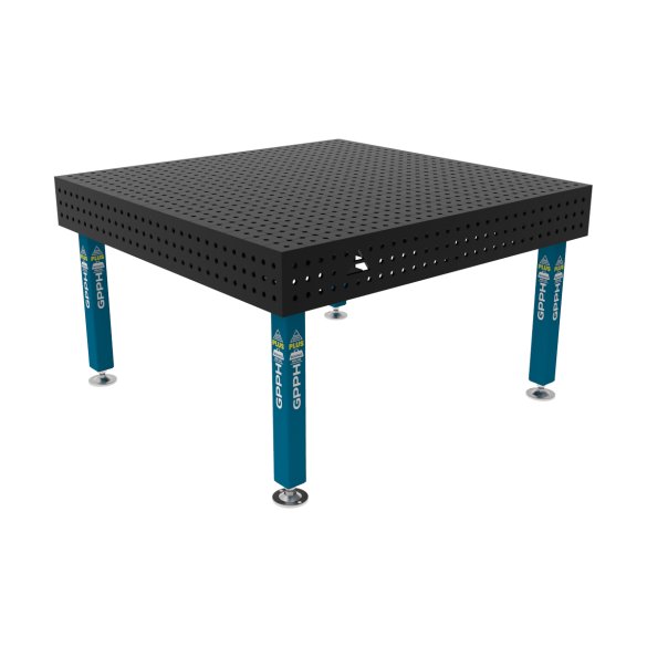 Stół spawalniczy 1500x1480mm Ø16 tradycyjny PLUS siatka 50x50mm na stopach #4