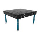 Stół spawalniczy 1500x1480mm Ø28 tradycyjny ECO siatka 100x100mm na kołach #6