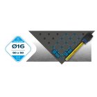 System Ø16, siatka 50 x 50mm