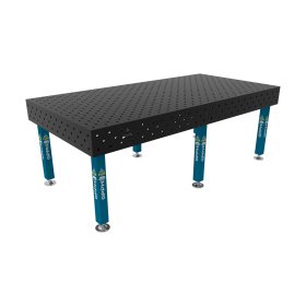 Stół spawalniczy 2400x1200mm Ø16 tradycyjny PLUS siatka diagonalna na stopach #5