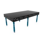 Stół spawalniczy 2400x1200mm Ø28 tradycyjny ECO siatka 100x100mm na stopach #1
