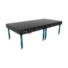 Stół spawalniczy 3000x1480mm Ø28 tradycyjny ECO siatka 100x100mm na kołach #6