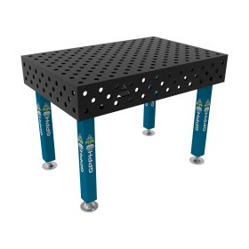 Stół spawalniczy 1200x800mm Ø28 tradycyjny PLUS siatka diagonalna na stopach #2