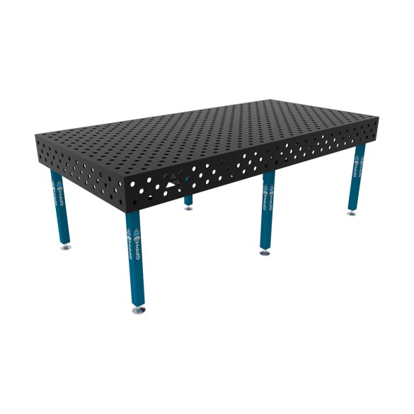Stół spawalniczy 2400x1200mm Ø28 siatka diagonalna na stopach #2