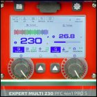 Spawarka IDEAL EXPERT MULTI 230 PFC 4in1 PRO5 panel sterowania