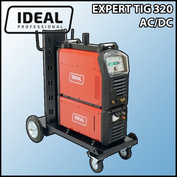 Spawarka TIG Expert TIG 320 ACDC z chłodnicą i zdalnym sterowaniem