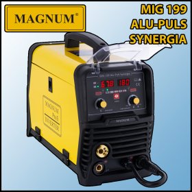Spawarka migomat Magnum MIG 199 ALU-PULS SYNERGIA