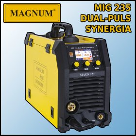 Spawarka migomat MAGNUM MIG 235 Dual puls synergia