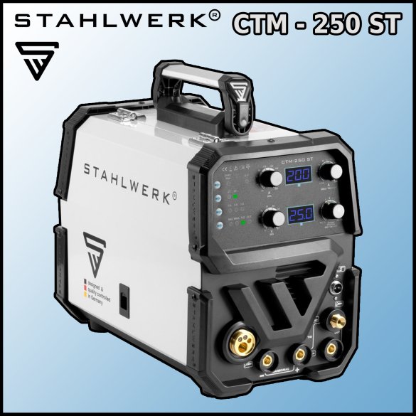 Spawarka Migomat/MMA/TIG/ Plazma Stahlwerk CTM - 250 ST