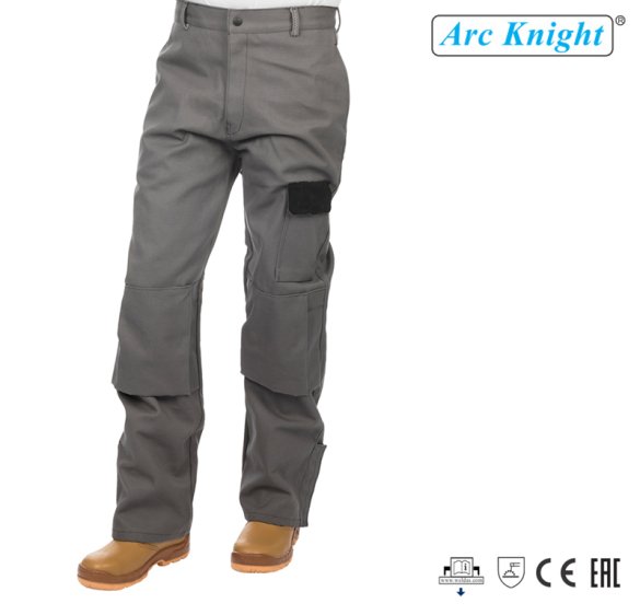 Weldas spodnie spawalnicze bawełniane Arc Knight®, wysokiej odporności 