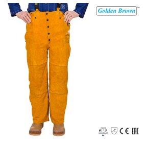 Weldas skórzane spodnie spawalnicze Golden Brown™
