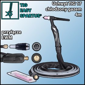 Uchwyt spawalniczy TIG 17 4m, SK35 przyłącze EWM