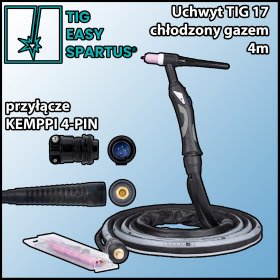 Uchwyt spawalniczy TIG 17 4m, SK35 przyłącze KEMPPI