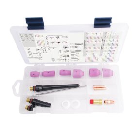 TIG BOX WERSJA KRÓTKA 17 / 18 / 26 zestaw na elektrodę 1.6mm