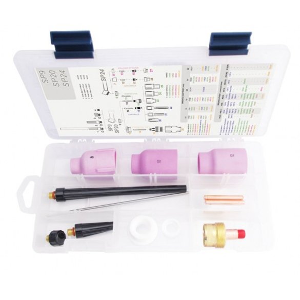TIG BOX Duża soczewka pod elektrodę 2,4mm