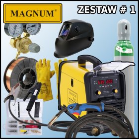 Spawarka migomat Magnum MIG 203 Easy Synergia Zestaw #1