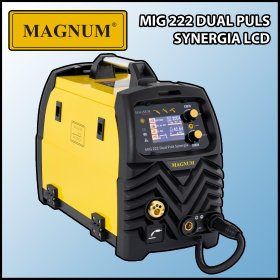 Spawarka Magnum MIG 222 Dual Puls Synergia LCD