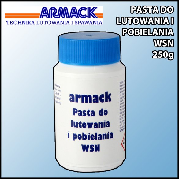 Pasta WSN do lutowania i pobielania Armack 250g S-Sn60Pb40 