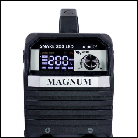 Spawarka Magnum Snake 200 LED bok lewy