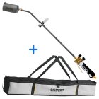 Palnik do papy SIEVERT tytanowy Turboroofer 60 mm + torba SIEVERT