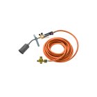  Palnik do papy SIEVERT tytanowy zestaw lanca 100 mm dysza 60 mm 10 metrowy przewód