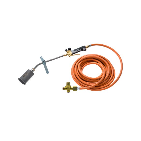  Palnik do papy SIEVERT tytanowy  zestaw lanca 350 mm dysza 60 mm 10 metrowy przewód