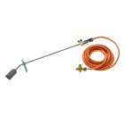  Palnik do papy SIEVERT tytanowy zestaw lanca 750 mm dysza 60 mm 10 metrowy przewód