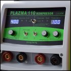 Przecinarka plazmowa PLAZMA 110 KOMPRESOR panel sterowania