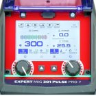 Expert Mig 301 Pulse Pro7 LCD panel sterowania