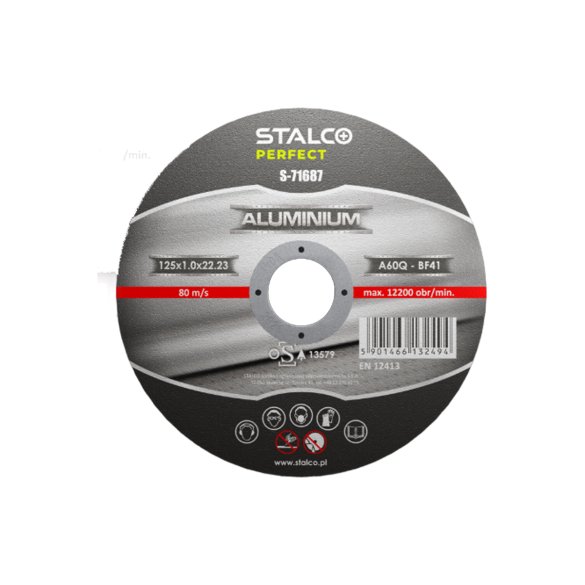 Tarcza do cięcia aluminium Ø125x1,0x22,23 mm S-71687