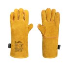 Rękawice spawalnicze 8121 Super długie do migomatu  niezawodna ochrona i wytrzymałość