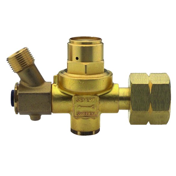 Reduktor automatyczny z bezpiecznikiem Sievert 4 bar DIN-Kombi x 3/8